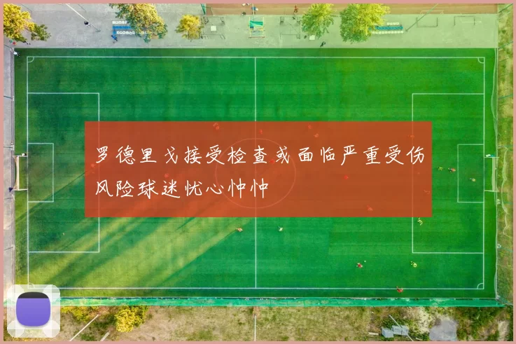 罗德里戈接受检查或面临严重受伤风险球迷忧心忡忡