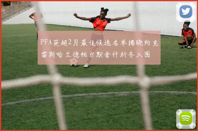 PFA英超2月最佳候选名单揭晓约克雷斯哈兰德帕尔默舍什科齐入围